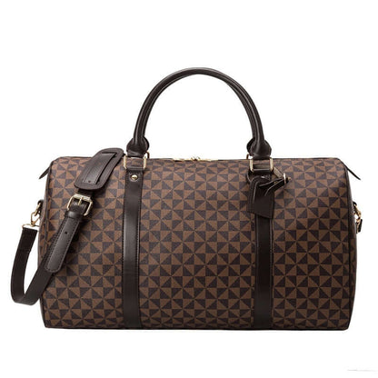 Weekender Duffel Bag for Men with Multiple Pockets & Adjustable Shoulder Strap for Business Trips Gym Overnight Weekend Getaways