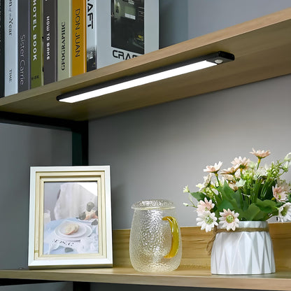 USB Rechargeable Motion-Activated LED Puck Light for Closets, Stairs & Hallways – Wireless Battery or USB Power, Magnetic Install, 3-Inch Ro