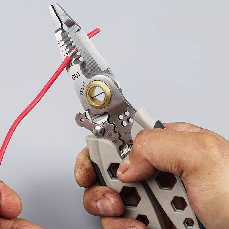 All-in-One Cable Stripper & Cutter for Electrical Work – Precision Wire Tool for Home & Pro Use