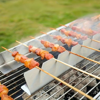 GrillMaster Pro – Elevated Skewer Holder for Perfect Barbecuing