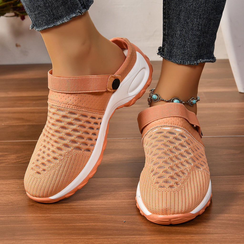 Women's Supportive Slip-On Sneakers with Air Cushion Sole for All-Day Relief & Posture Alignment | Lightweight Footwear for Work, Walking