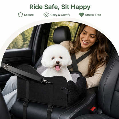 Ortekor Adjustable Height & Safety Harness Car Booster Seat