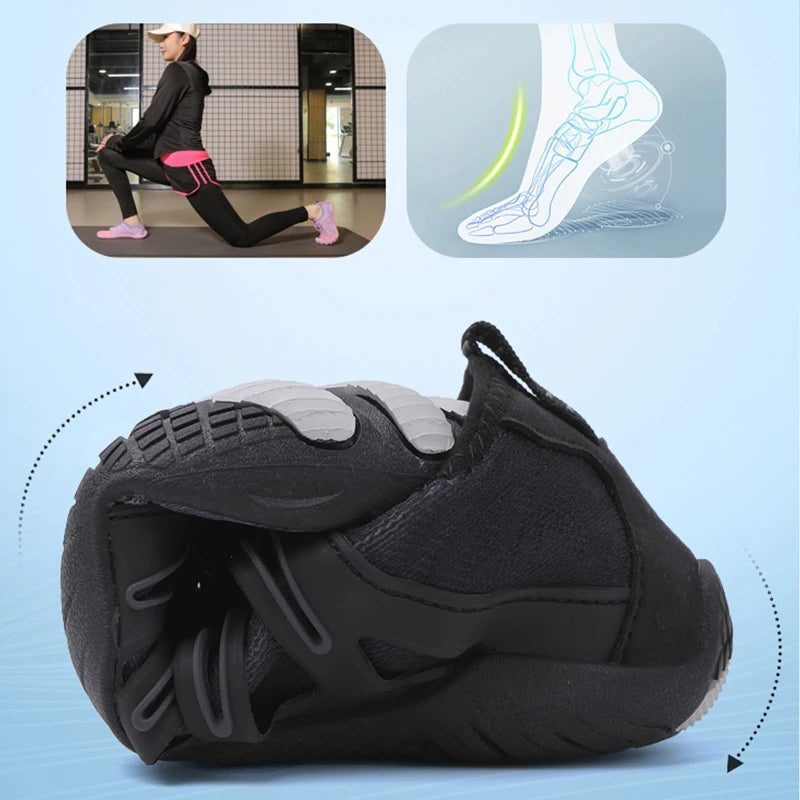 Lightweight Minimalist Barefoot Sneakers for Men & Women – Wide Toe Box Athletic Shoes for Walking, Travel & Everyday Comfort