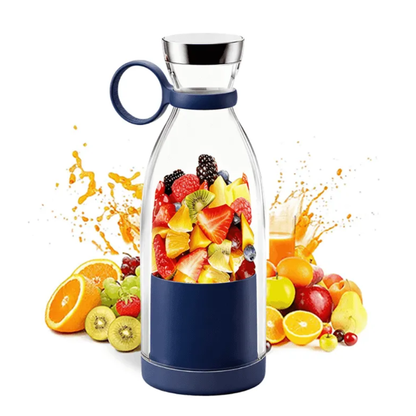 Licuadora personal recargable por USB, botella de 17 oz para batidos de proteínas, licuados, jugos, ideal para llevar, ejercicio, viajes, hogar, oficina y entrenamiento