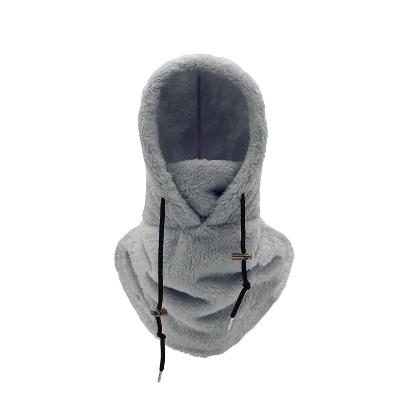 Fleece Balaclava Ski Mask Full Face Winter Hood Windproof Adjustable Neck Warmer for Skiing Snowboarding Hiking Motorcycling