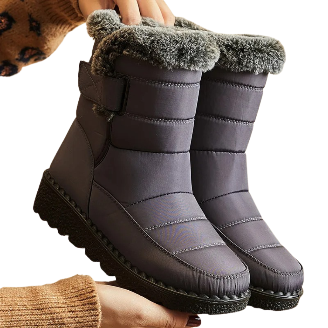 Women's Insulated Winter Boots Waterproof with Plush Lining & Anti-Slip Sole for Snow, Cold Weather, Daily Wear & Outdoor Activities