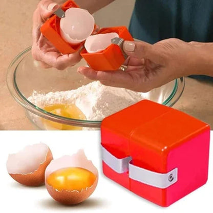 Compact Egg White Yolk Divider Tool with Ergonomic Grip for Baking and Cooking Kitchen Gadget
