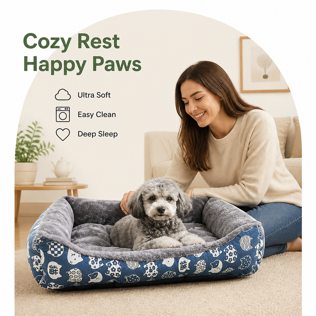Ortekor Ultra-Soft & Easy-Clean Polyester Pet Mattress