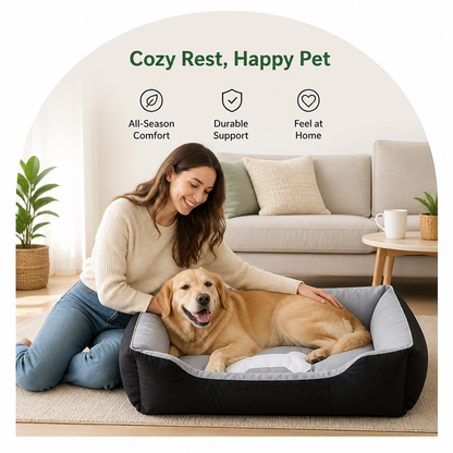 Ortekor All-Season High-Resilience Dog & Cat Bed