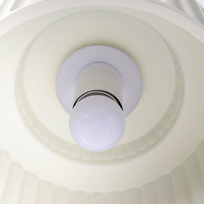 Lámpara de techo de resina de montaje empotrado, casquillo E27, pantalla texturizada, color blanco, para cocina, dormitorio, pasillo, perfil bajo, diseño escandinavo minimalista moderno