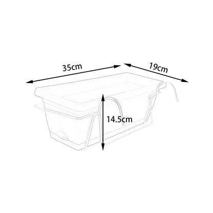 GARDENRAIL – Balcony Fence Planter Box