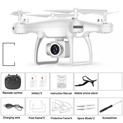 Aerial Camera Quadcopter 4K Ultra HD Live View GPS Auto-Return Foldable Remote Control for Outdoor Photography Travel Vlogging