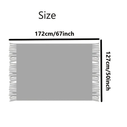 Tassora - Decorative Boho Throw Blanket
