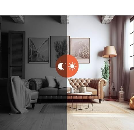 1080P HD Wireless Security Camera with Night Vision & Motion Detection for Indoor Outdoor Home Surveillance