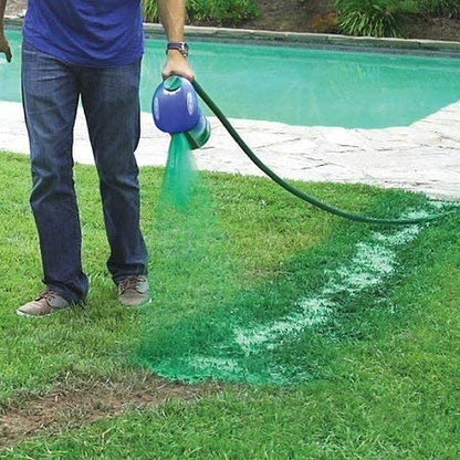 Lawn Care Solution | Liquid Grass Seed Spray with Nutrient-Rich Formula | Effortless Application for Vibrant Green Lawns