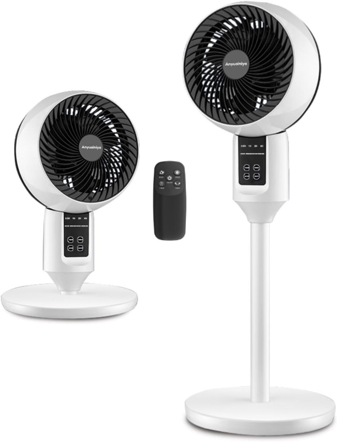 Height-Adjustable Pedestal Fan with 3D Oscillation – Quiet Cooling for Bedroom, Office & Living Room