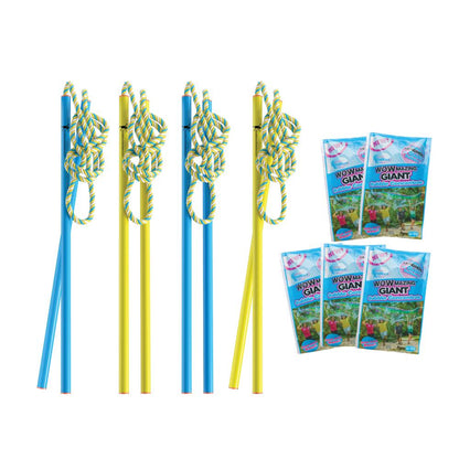 Set de burbujas gigantes para niños: divertida solución para burbujas