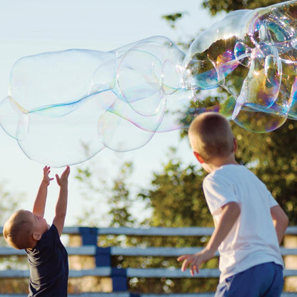 Set de burbujas gigantes para niños: divertida solución para burbujas