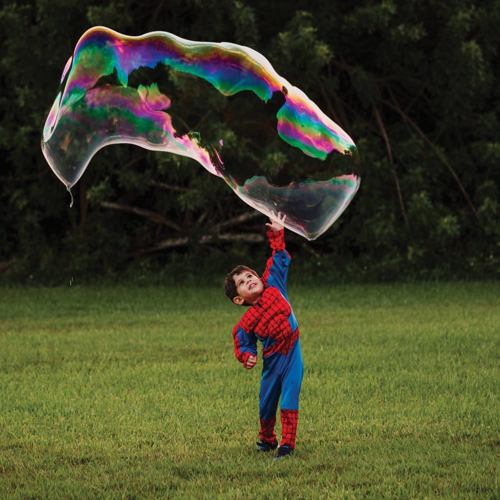 Set de burbujas gigantes para niños: divertida solución para burbujas
