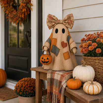 BooBelle™ – Patchwork Ghost Lamp