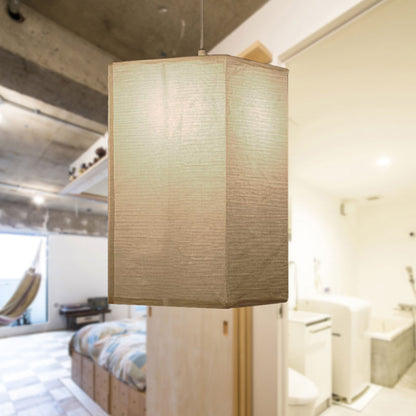 Japanese Paper Lantern Pendant Light White Round Ceiling Fixture for Dining Room Bedroom Kitchen Island Hanging Lamp E26 Base Modern Asian