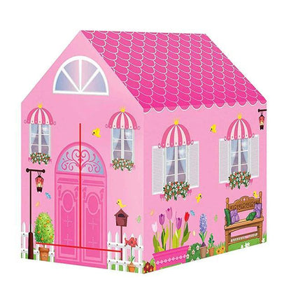 Kids Play Tent Castle Playhouse for Indoor & Outdoor – Pop-Up Hideaway Fort for Toddlers Girls Boys – Portable Lightweight Folding Cottage