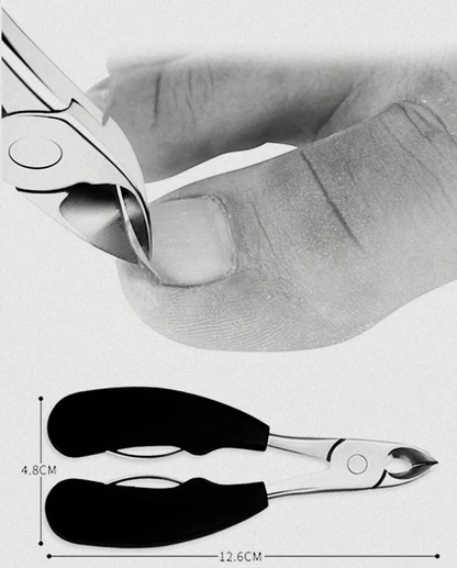 Heavy-Duty Nail Clipper with Extended Lever and Curved Jaw for Effortless Trimming | Thick Nails | Seniors | Grooming Tool | Ergonomic Grip