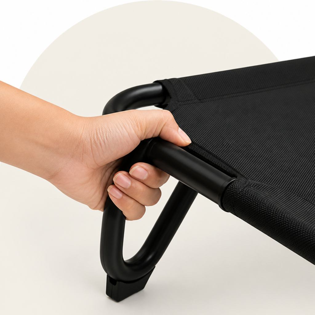 Ortekor Elevated Iron Frame & Breathable Dog Bed (No Filler)