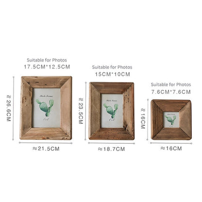 Heritage Picture Frames - Solid Wood, Rustic Design