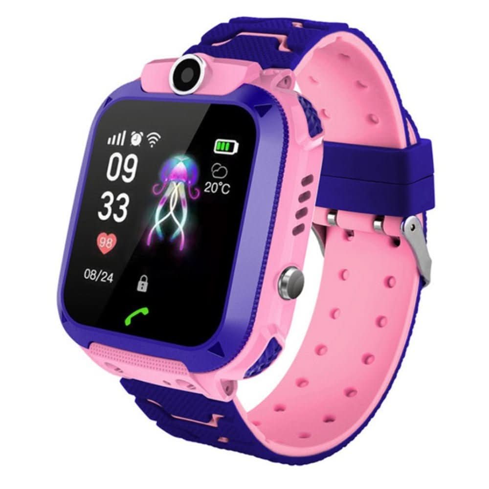 Kids Location Tracker Smartwatch with Two-Way Calling and Emergency Button for Ages 4-12