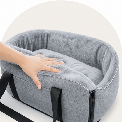 Ortekor Plush Polyester & Safety Buckles Booster Car Seat