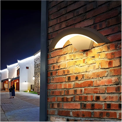 Outdoor Security Light with Motion Sensor | Weather-Resistant LED Wall Sconce for Porch, Patio & Entryway | 18W Automatic Dusk-to-Dawn