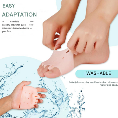 Gel Toe Spacers with Cushion Pads for Bunions & Overlapping Toes – Silicone Foot Support for Pain Relief & Realignment in Shoes or