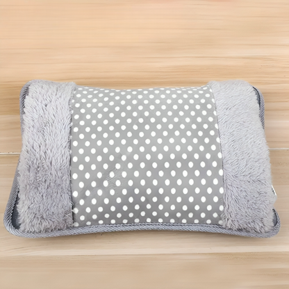 Almohadilla térmica eléctrica con función de calentador de manos: bolsa de calor recargable para estómago, manos y pies