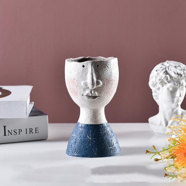 Persona Caricature Sculpture Pot