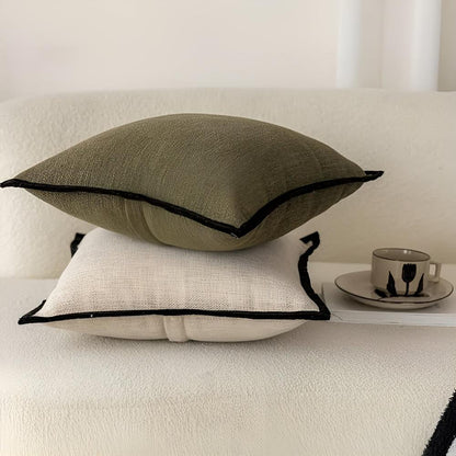 Finesse Sofa Cushion Covers - Woven Jacquard, Elegant Touch