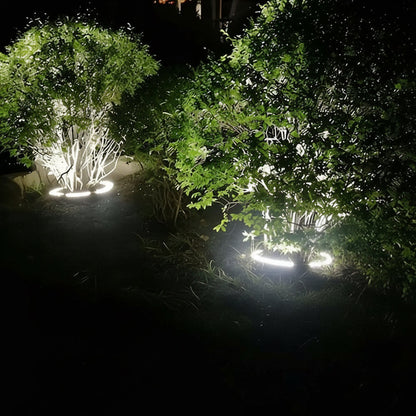 Arboria - Lámpara solar de pie para jardín y césped