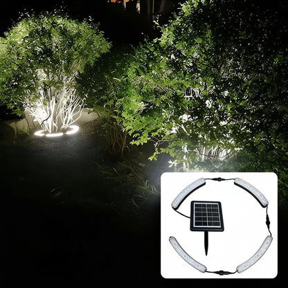 Arboria - Lámpara solar de pie para jardín y césped