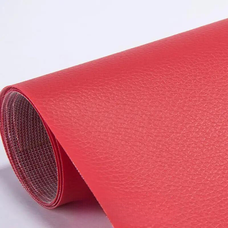 Peel-and-Stick Leather Repair Patches for Furniture, Car Seats & Bags – Cut-to-Fit, Waterproof Vinyl Sheet 20×54 in