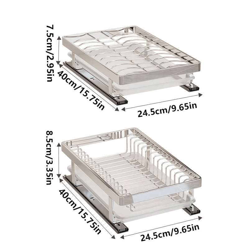 STORAGEFLOW – Durable Tableware Rack for Organized Kitchens