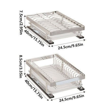 STORAGEFLOW – Durable Tableware Rack for Organized Kitchens