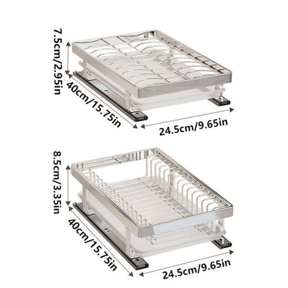 STORAGEFLOW – Durable Tableware Rack for Organized Kitchens