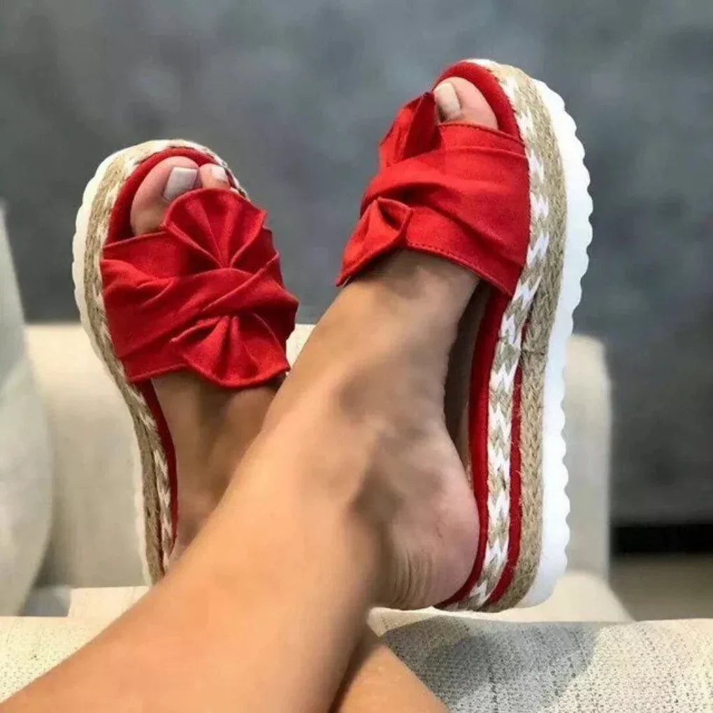 Women's Arch Support Wedge Sandals with Cushioned Footbed & Adjustable Straps for All-Day Comfort & Style