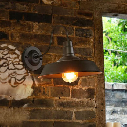 GOOSORA – Lámpara de pared tipo cuello de cisne para un ambiente rústico