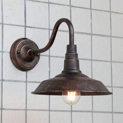 GOOSORA – Lámpara de pared tipo cuello de cisne para un ambiente rústico