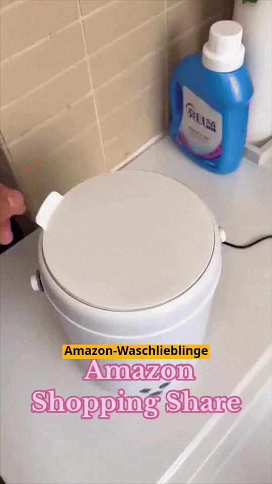 Compact Mini Washing Machine with Quick Wash Cycles | Portable Solution for Delicate Laundry