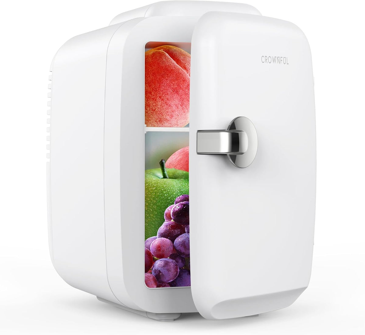 Mininevera con función de refrigeración y calefacción, refrigerador pequeño para productos de cuidado de la piel, mininevera portátil para dormitorio y coche