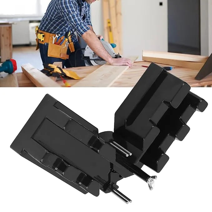 Angle Measurement and Cutting Guide Tool for Precise Miter Cuts | Adjustable 90° to 180° Protractor Gauge | Carpentry and Woodworking Access