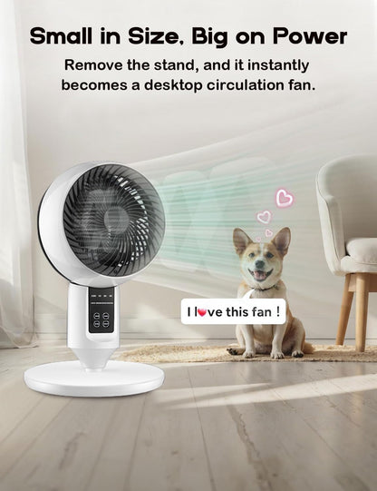 Height-Adjustable Pedestal Fan with 3D Oscillation – Quiet Cooling for Bedroom, Office & Living Room