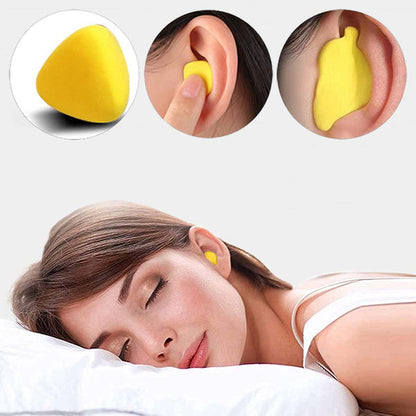 SilentComfort | Tapones para los oídos con cancelación de ruido y diseño impermeable | Protección auditiva moldeable para una comodidad máxima